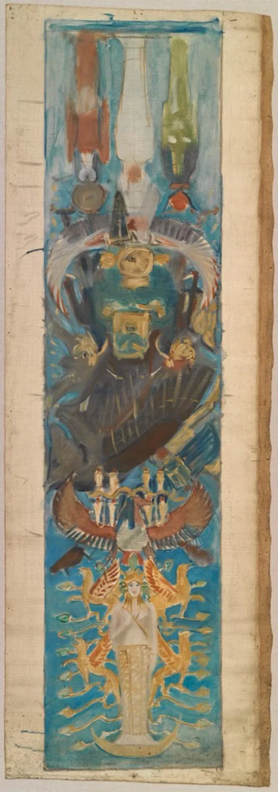 Study for "Pagan Gods," Boston Public Library
