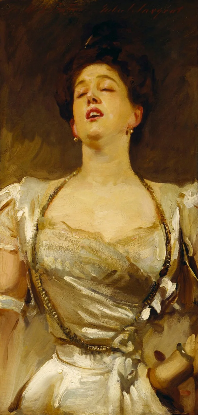 Mrs George Batten Singing