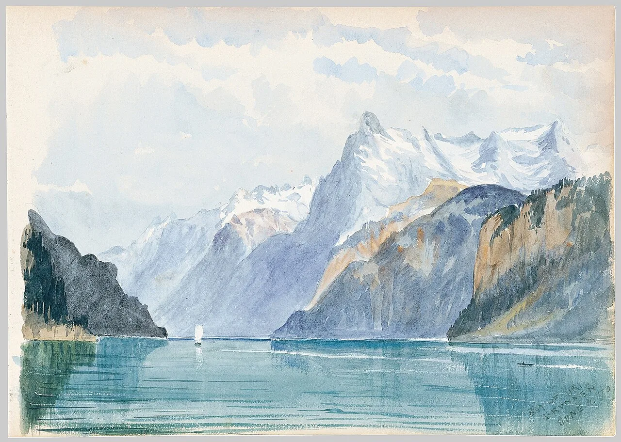 Bay of Uri, Brunnen (from Switzerland Sketchbook)