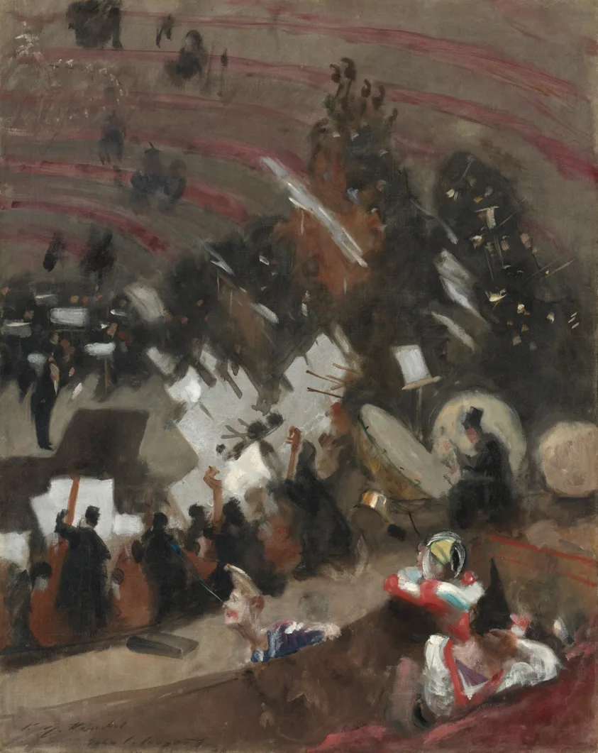 Rehearsal of the Pasdeloup Orchestra at the Cirque d'Hiver (No. 1)