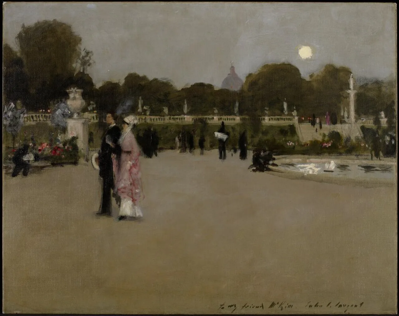 Luxembourg Gardens at Twilight