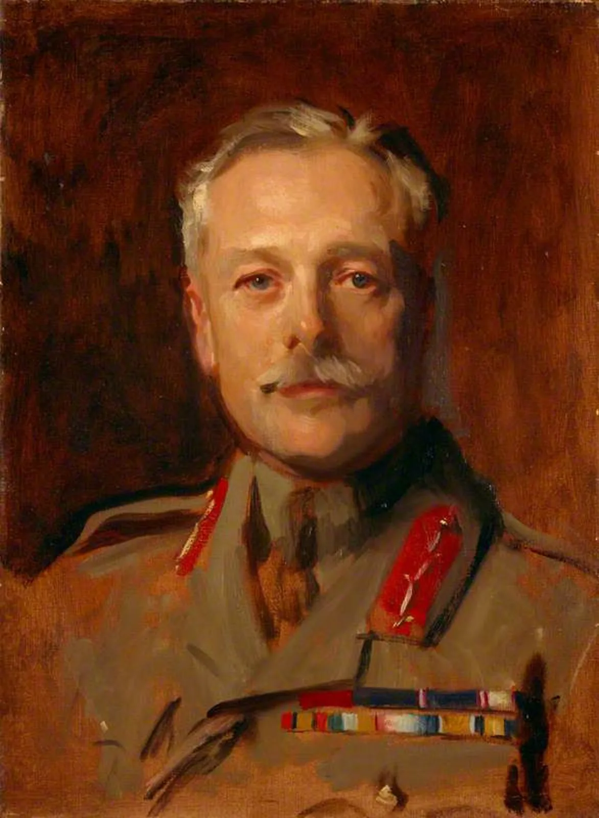 Douglas Haig, 1st Earl Haig, - . Soldier (study for portrait in General Officers of World War I, -, in the National Portrait Gallery, London)