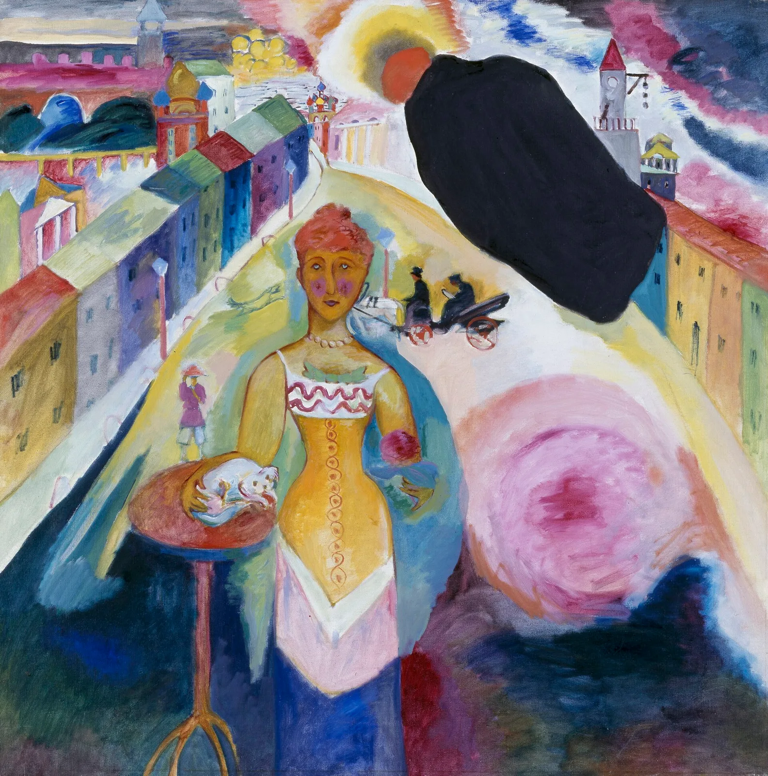 Woman in Moscow