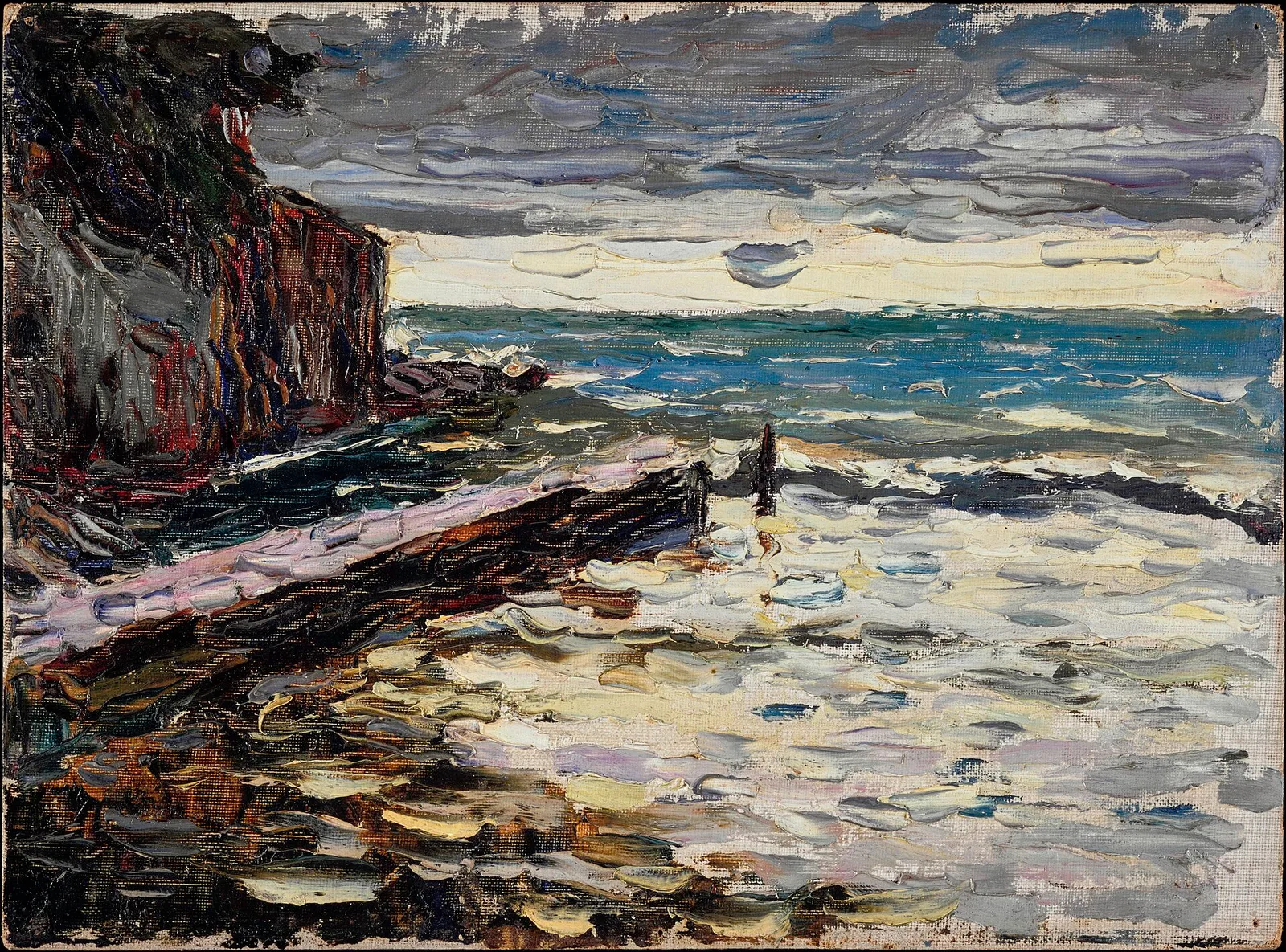 Rapallo, Stormy Sea