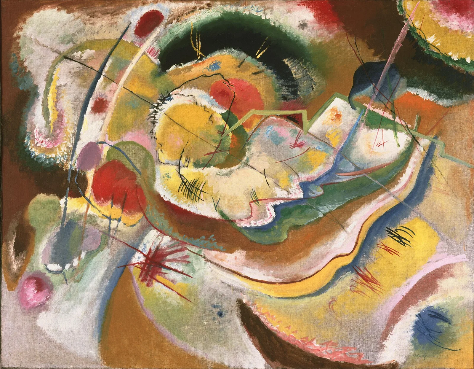 Little Painting with Yellow (Improvisation)