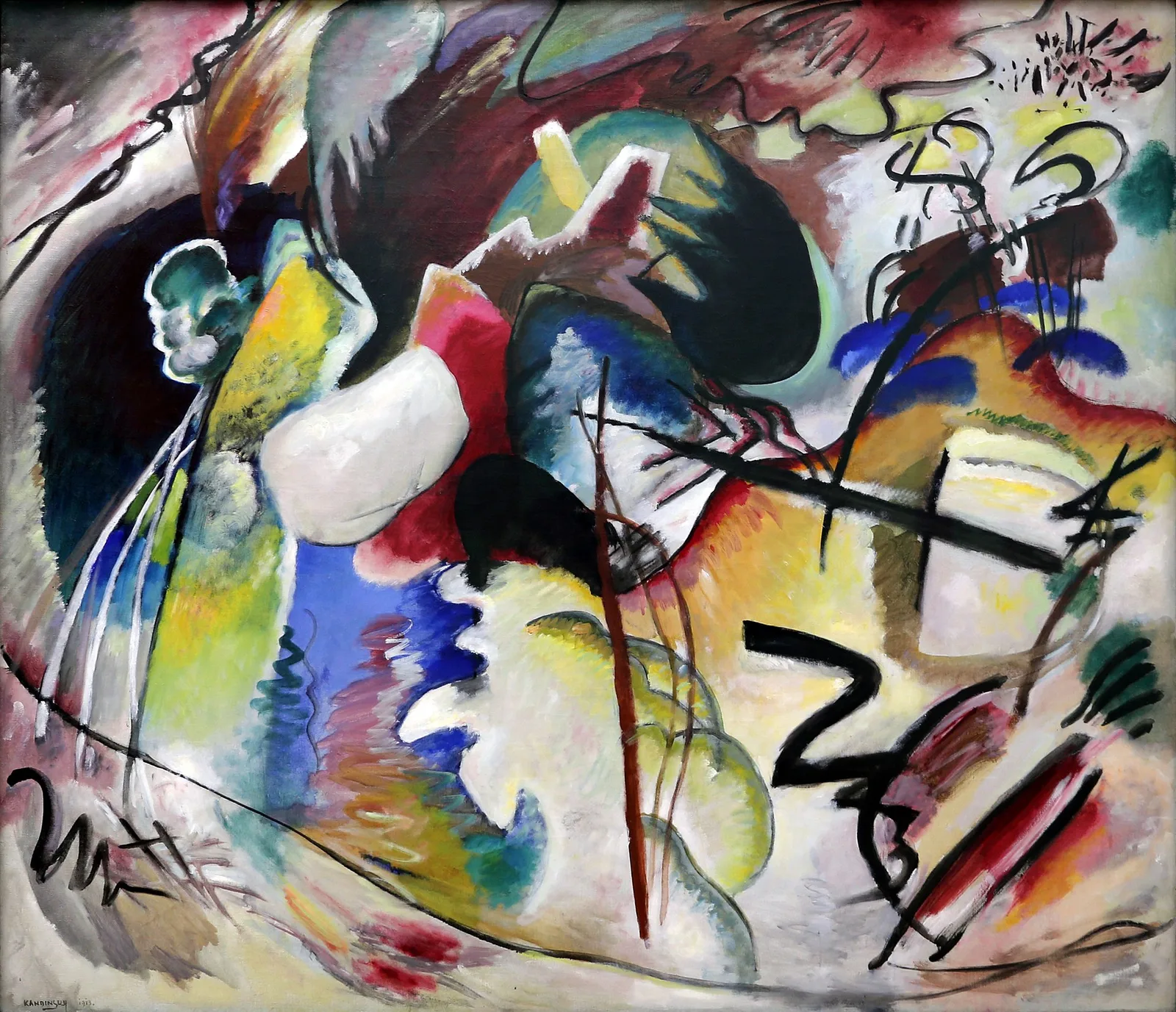 Painting with White Form