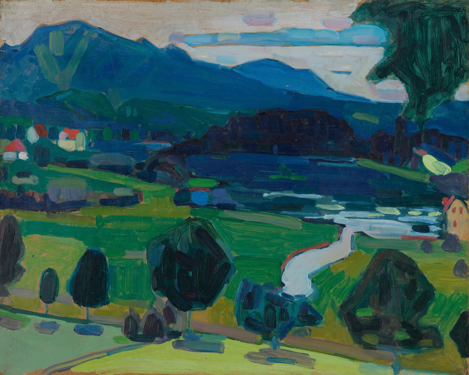 Murnau - View over the Staffelsee