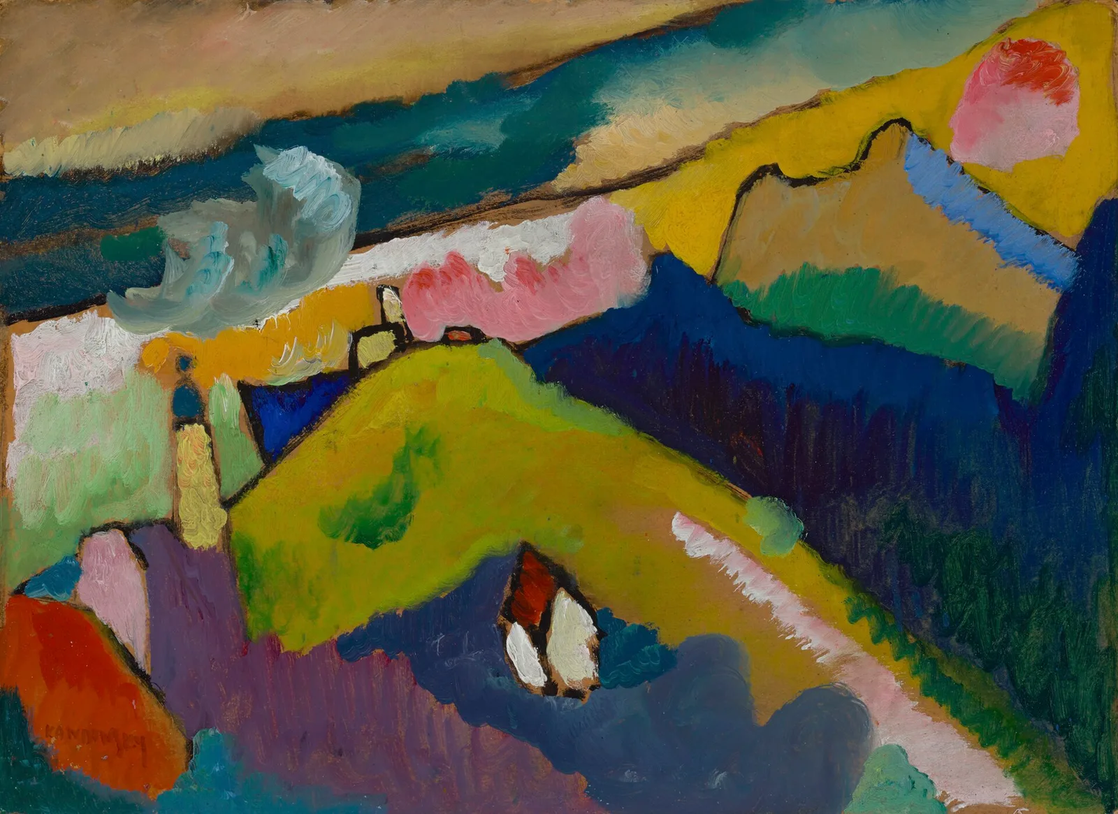 Murnau - Mountain Landscape with Church