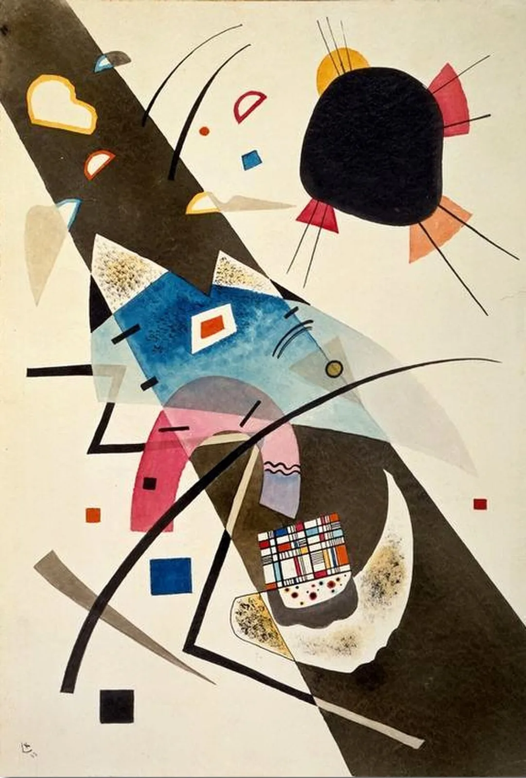 Two Black Marks (Zwei Schwarze Flecke)