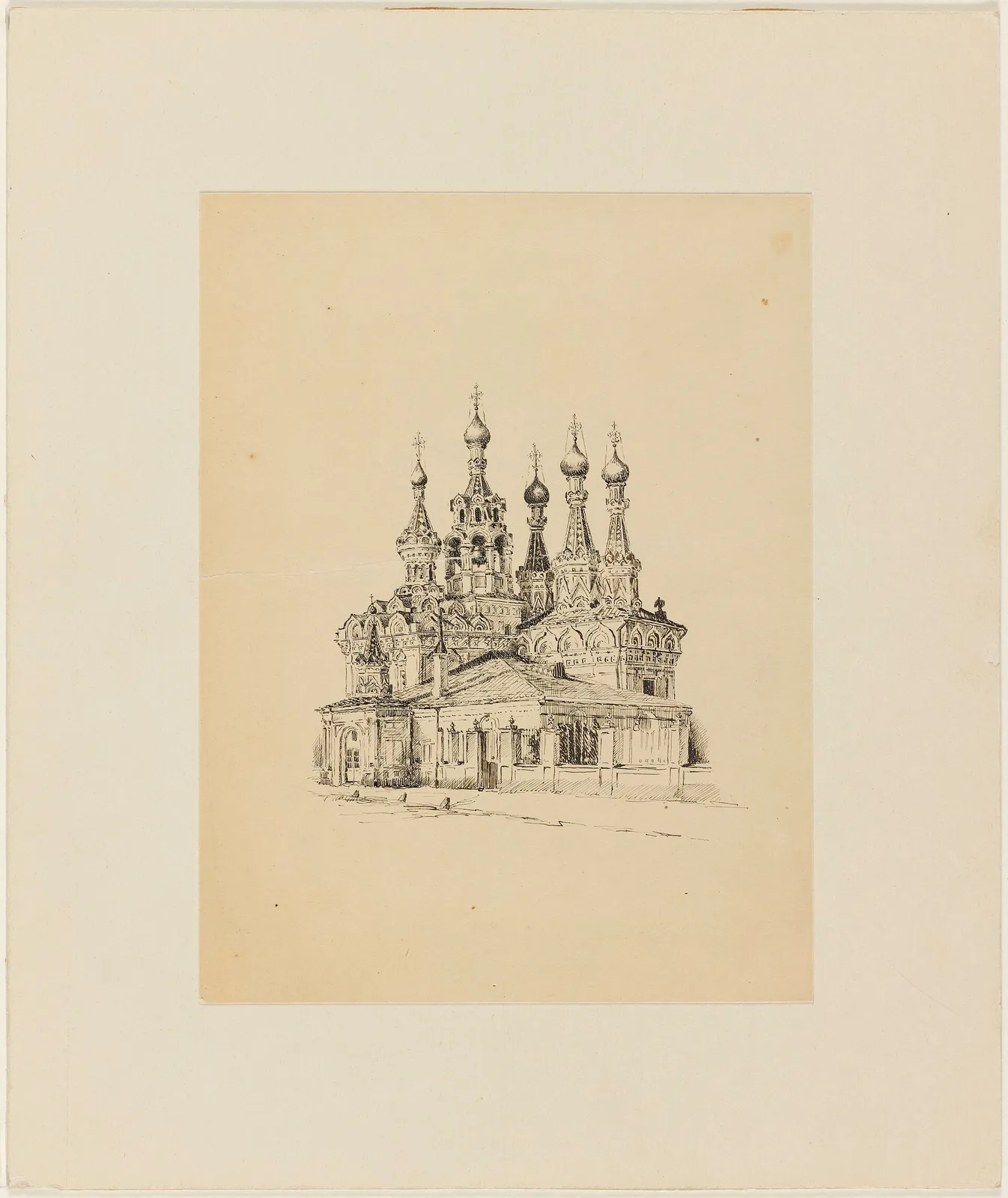 Church of the Nativity of the Virgin in Moscow