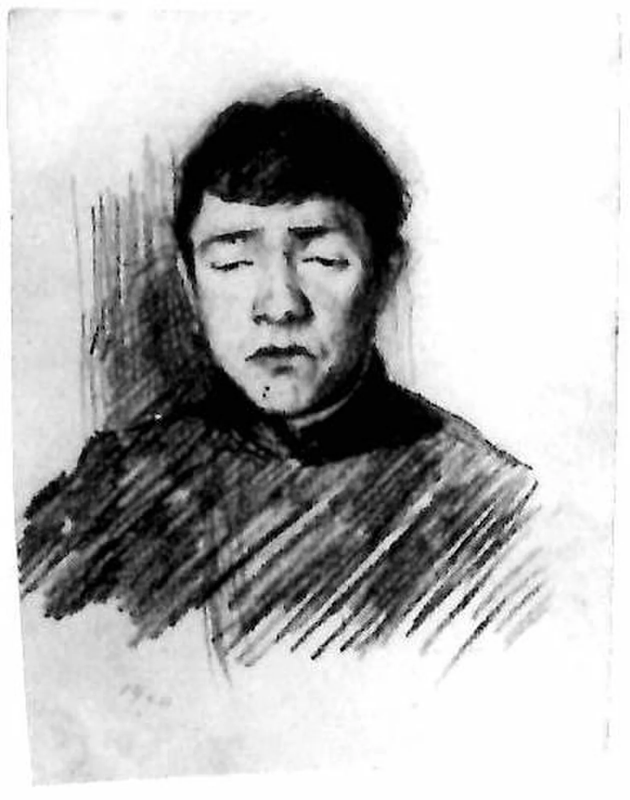 Portrait of a man (recto) / Portrait of a woman (verso)
