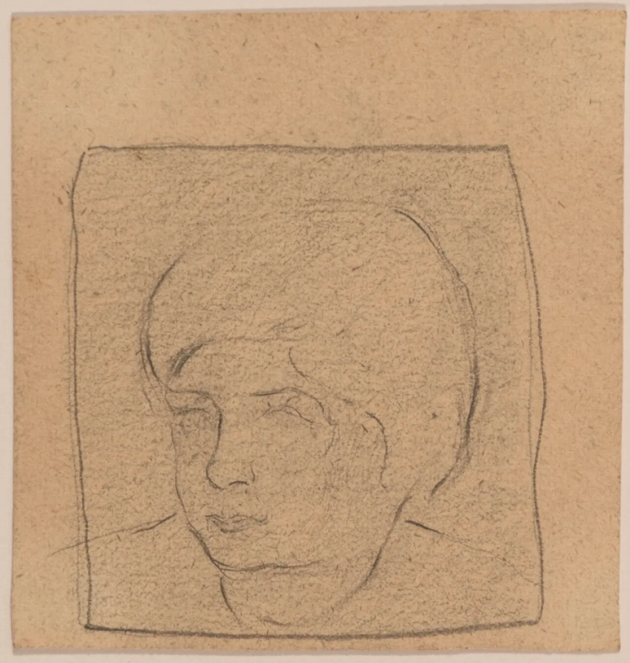 Head of a woman