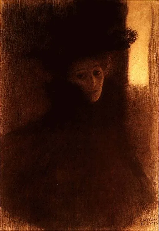 Lady with Cape and Hat