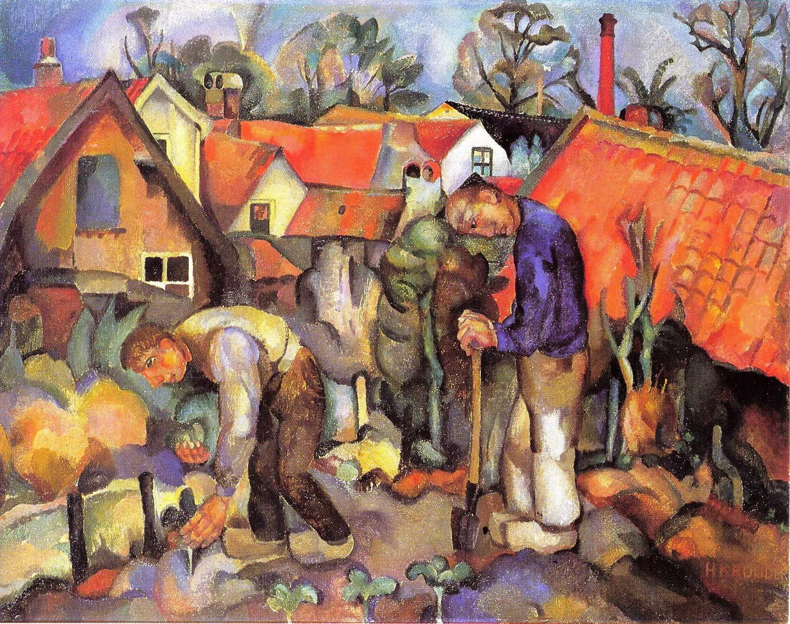 Garden work