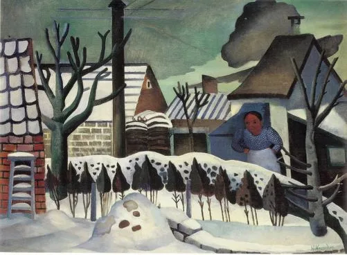 Winter view, Blaricum