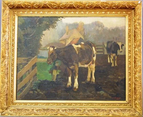 Cows in a meadow