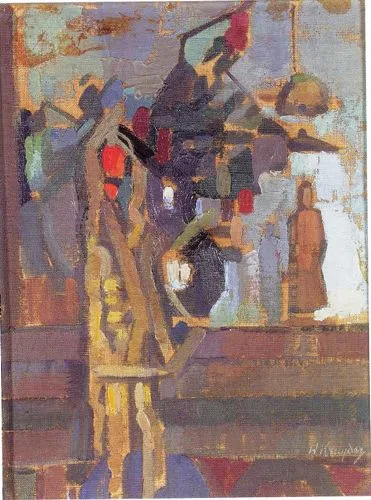 Still life on a mantelpiece