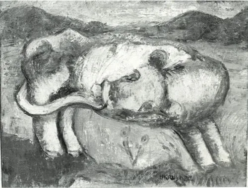 The calf