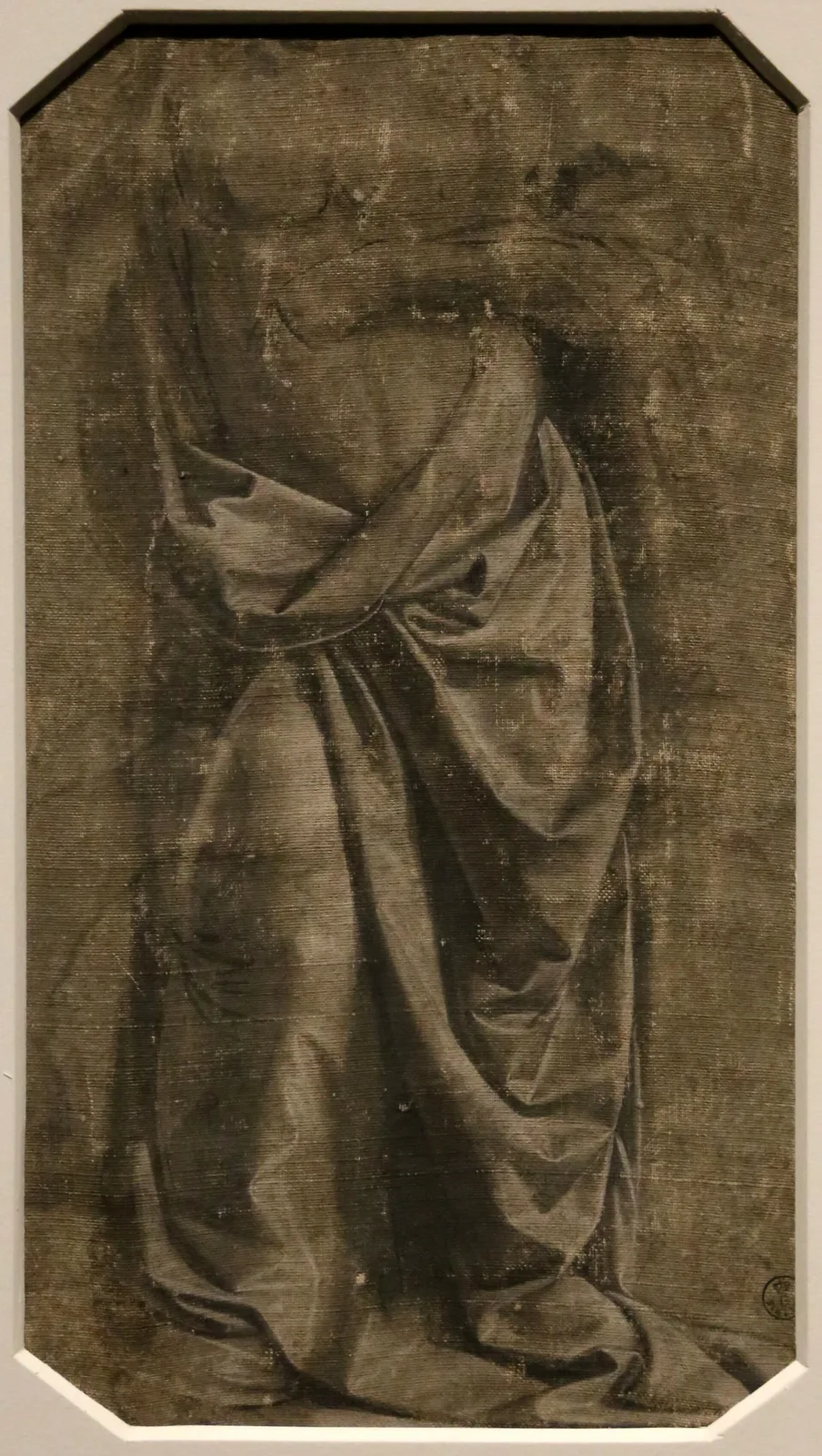 Drapery Study for a Standing Figure Seen from the Front (Zöllner 178)