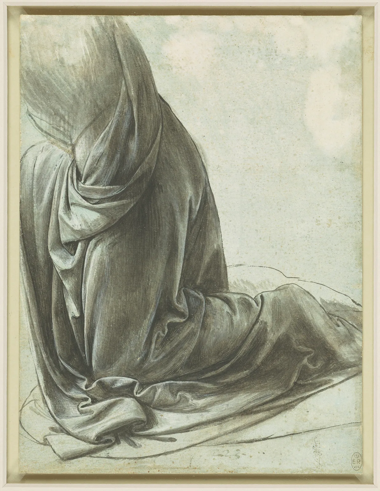 Drapery Study for a Kneeling Figure