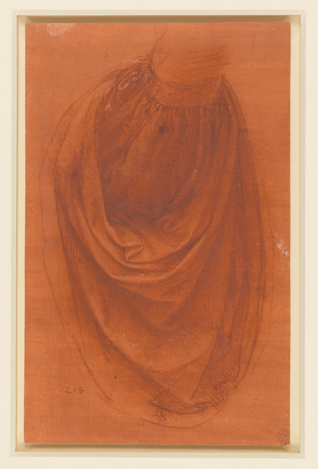 Drapery Study for a Left Arm