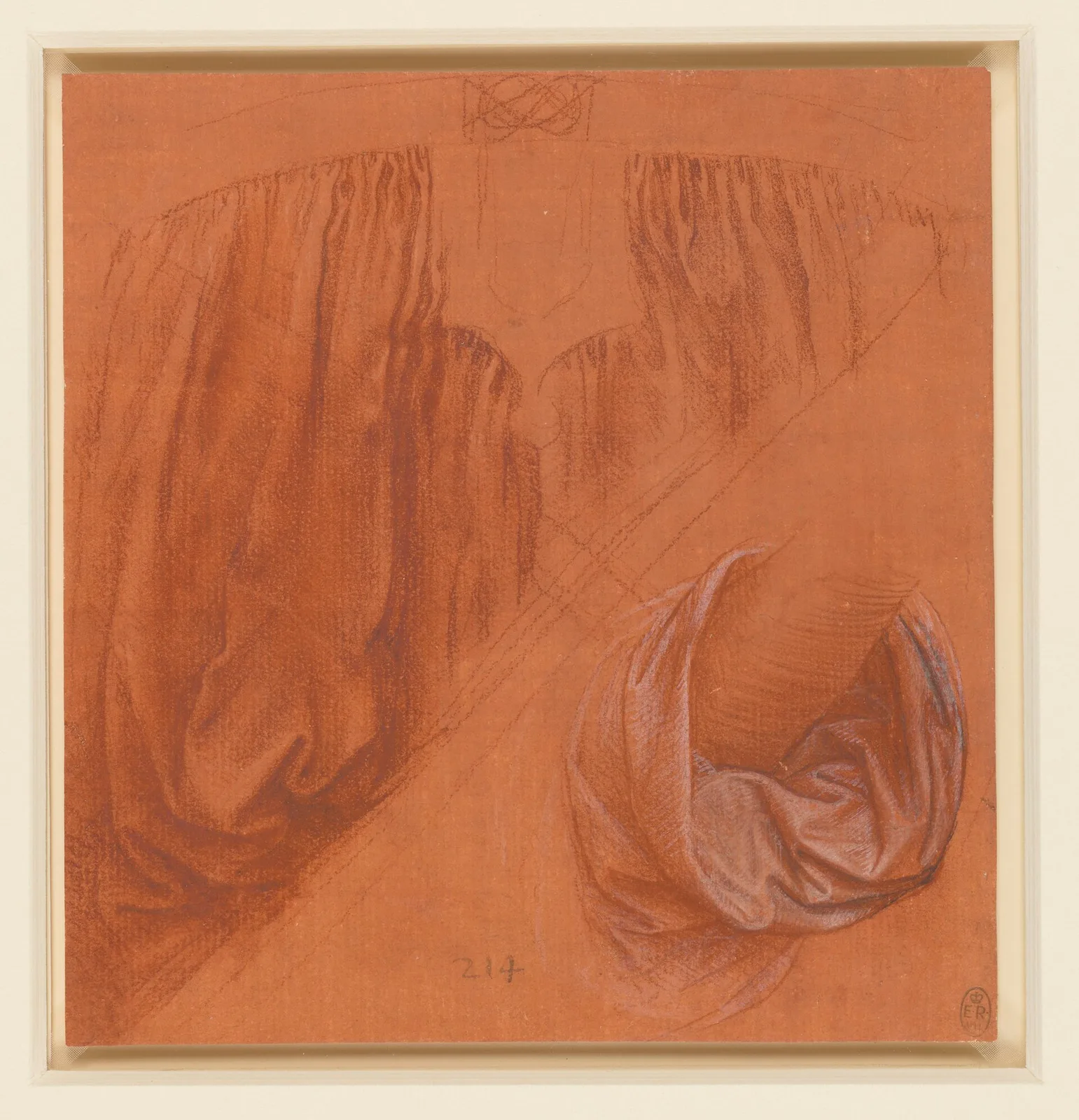 Drapery Studies with Belt Buckle