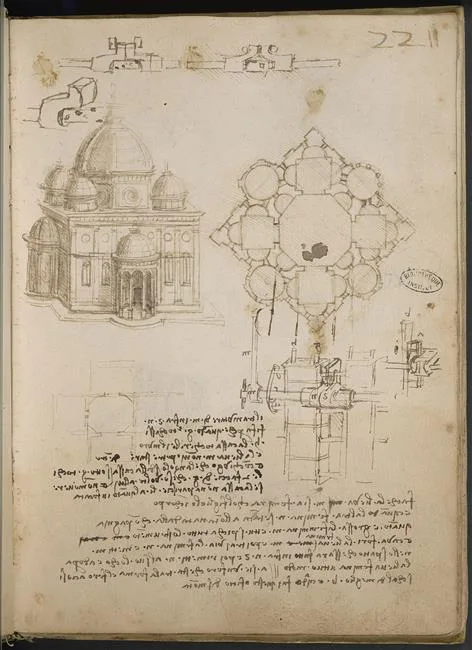 Studies for a Building on a Centralized Plan (Zöllner 487)