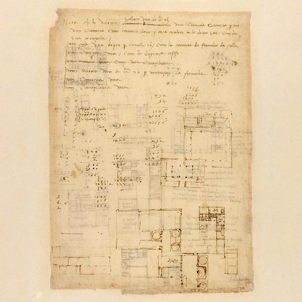 Architectural Designs for the Casa Guiscardi (Zöllner 498)