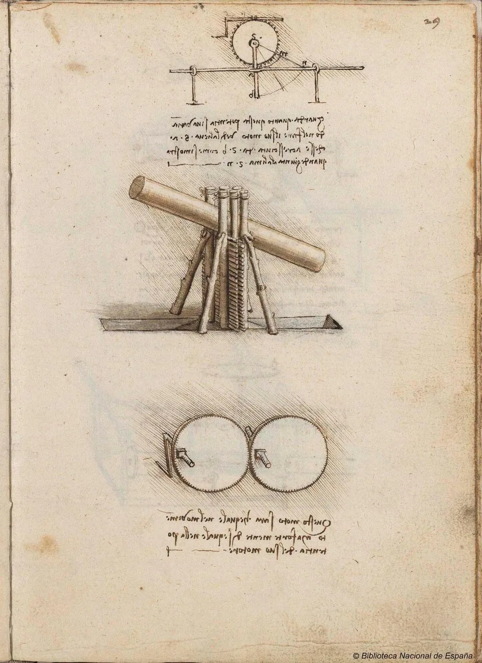 Studies of Power Transmission and for Lifting a Beam