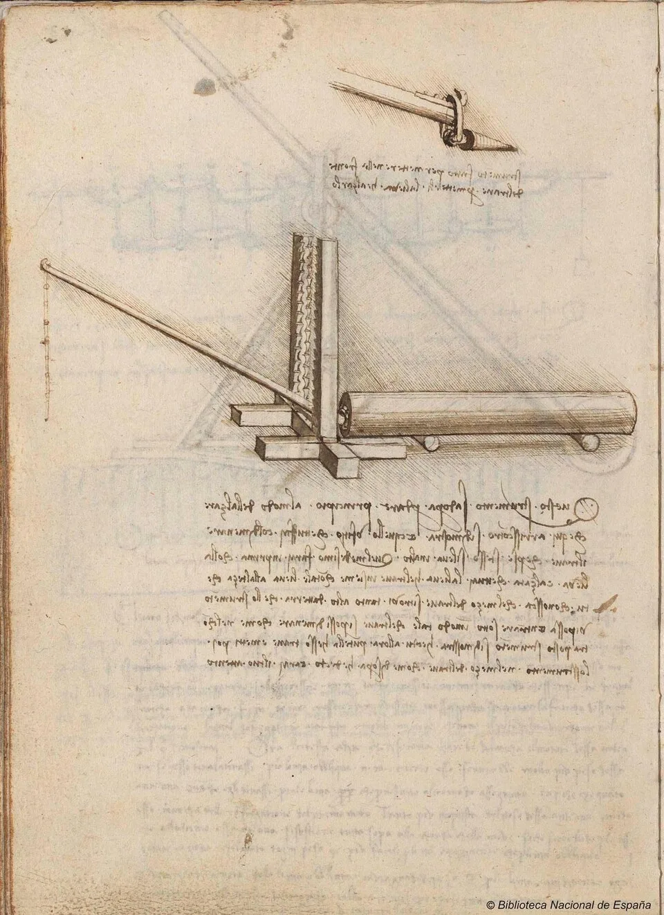 Device for Raising a Beam