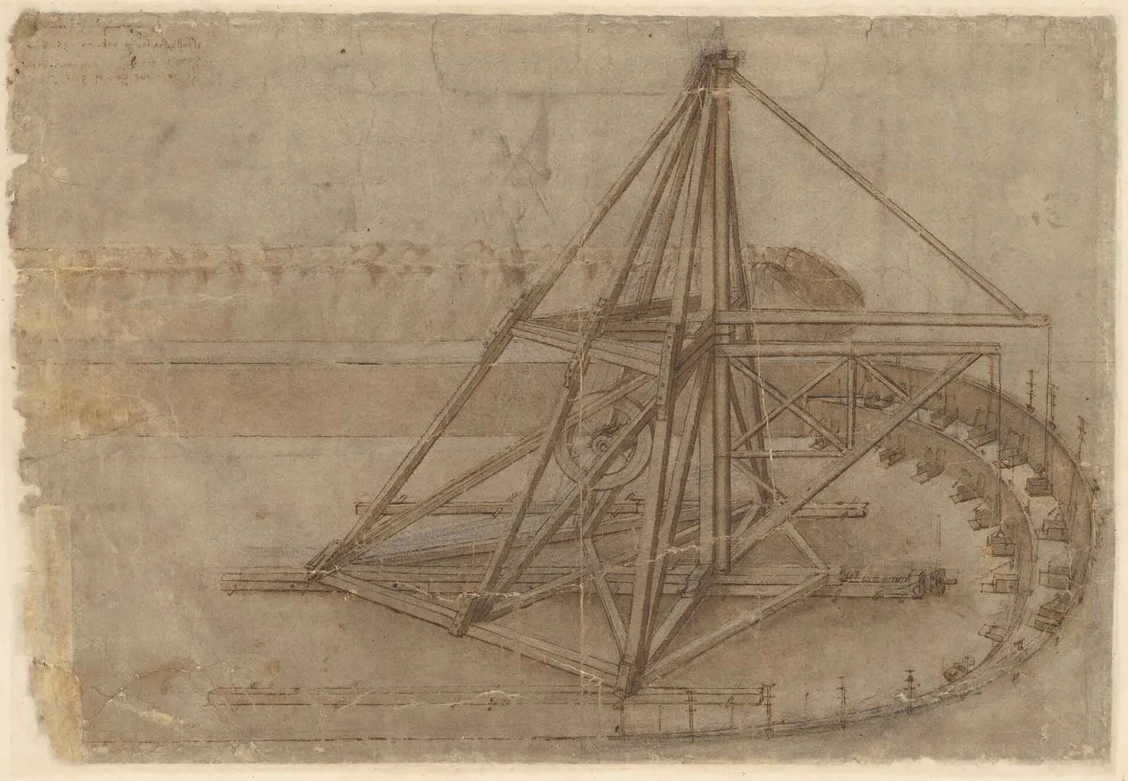 Excavator for Canal Construction (own design)