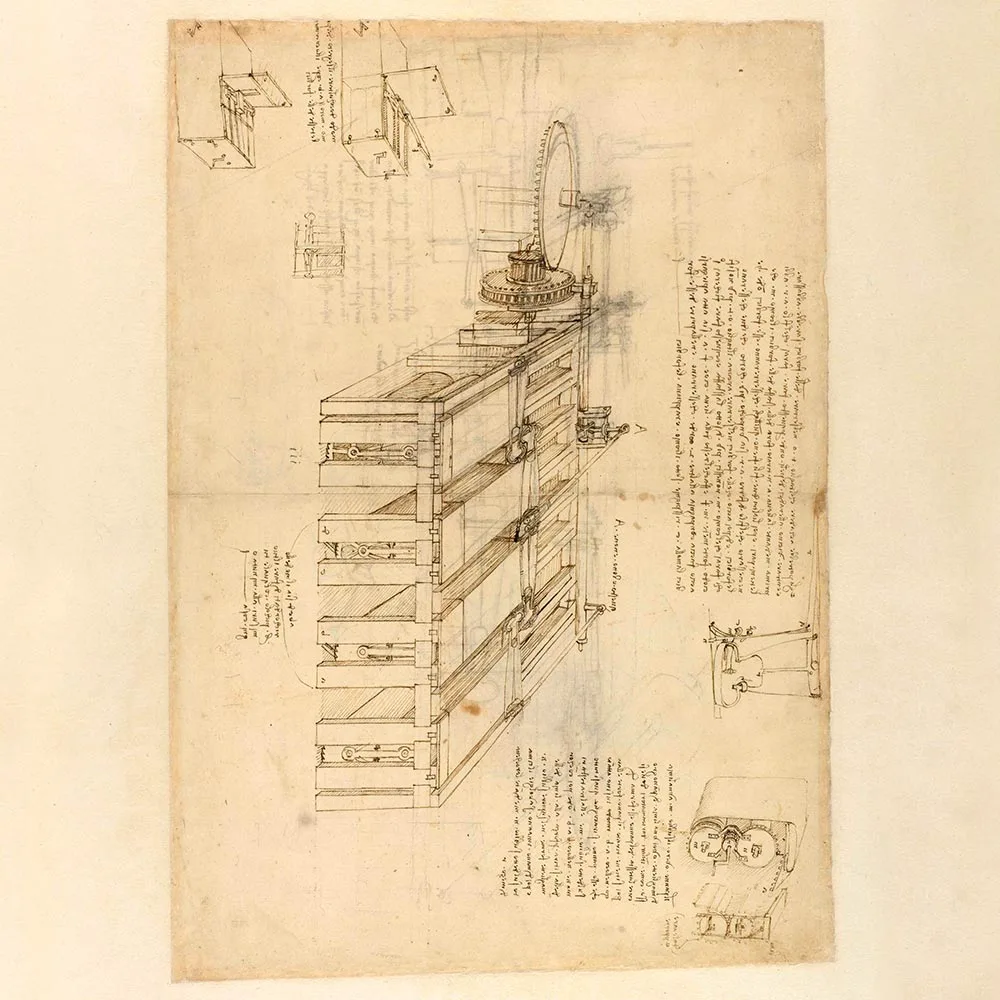Drawing of a Clothcutting Machine