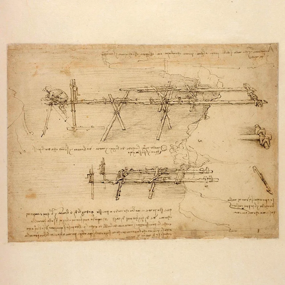 Construction of a Scaffolding Bridge