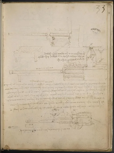 Designs for a Steam-fired Cannon