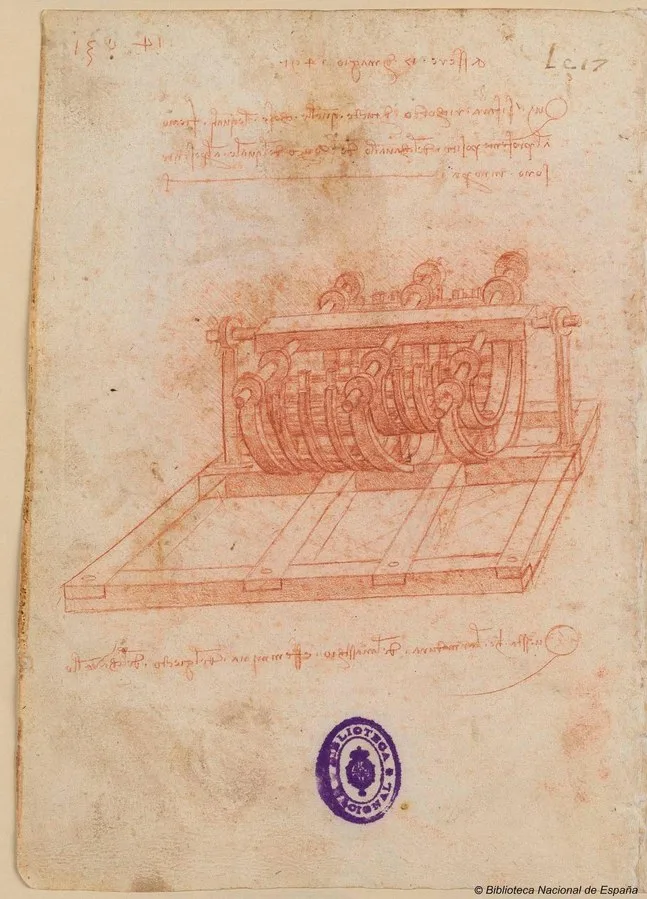 Study of the Wooden Framework with Casting Mould for the Sforza Horse (Zöllner 69)
