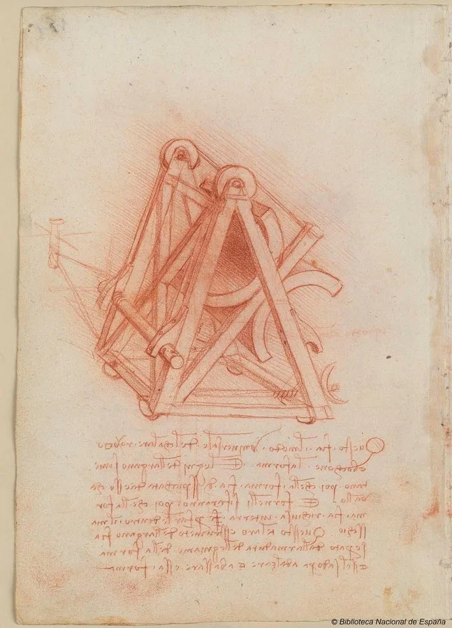 Study of the Wooden Framework with Casting Mould for the Sforza Horse (Zöllner 70)