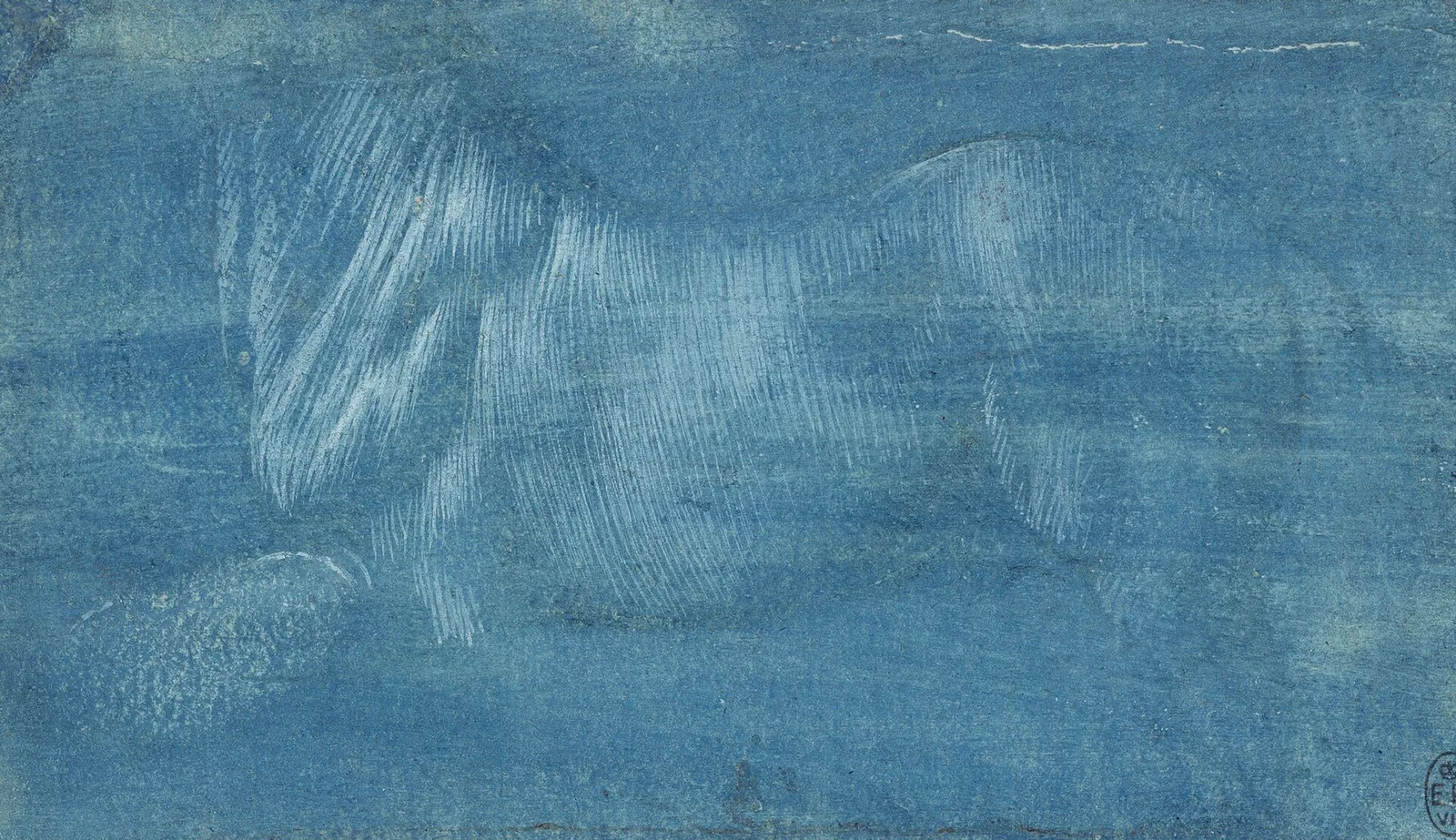Drawing of the Body of a Horse