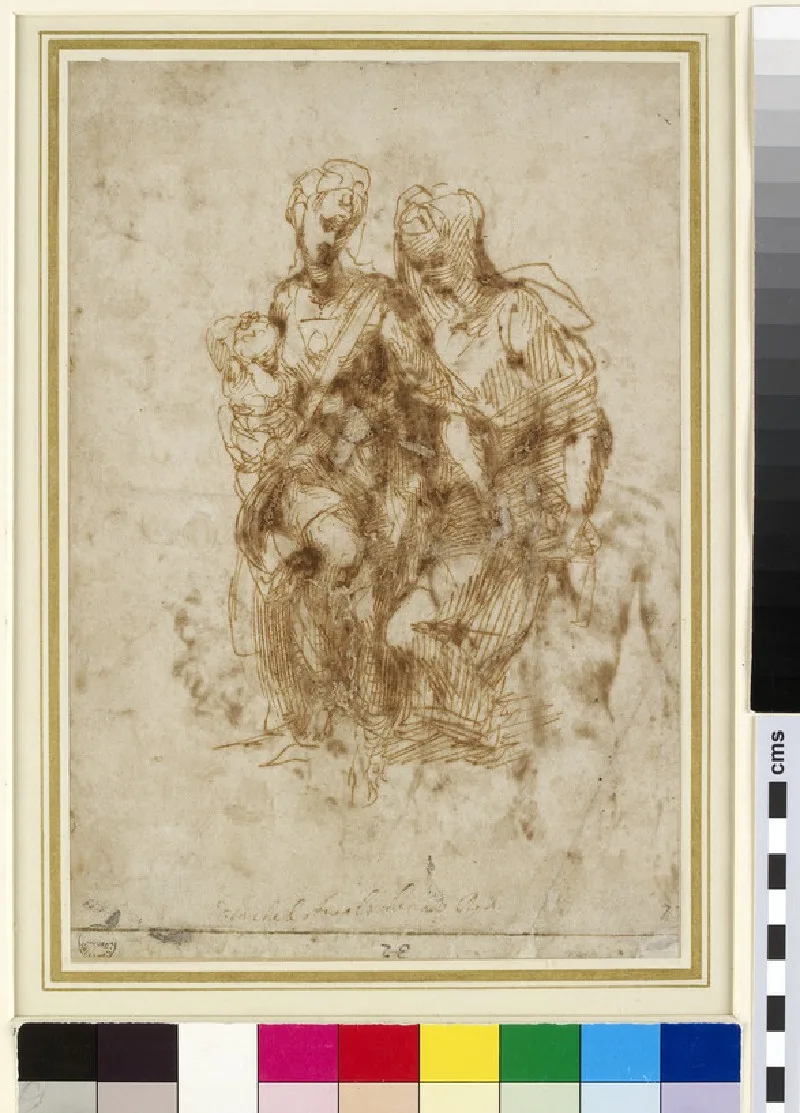 The Virgin and Child with St Anne