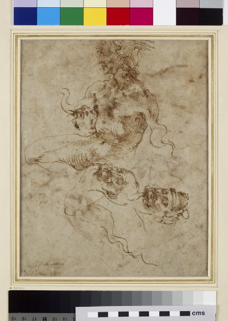A Figure resembling a Triton