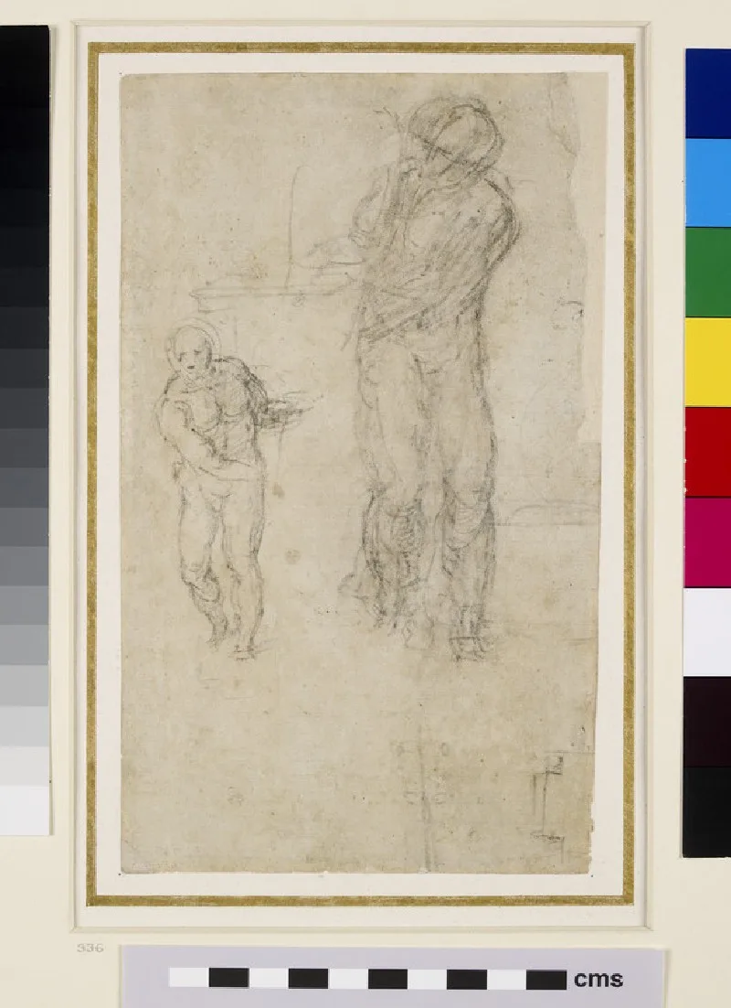 Sketches of two Male Figures