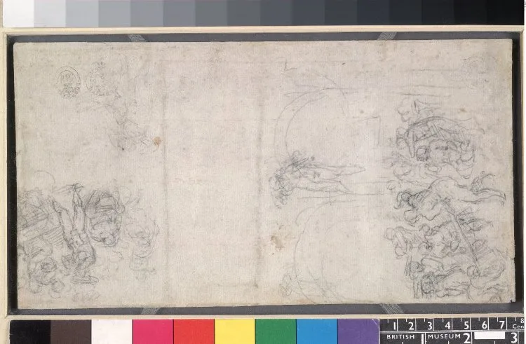 Sketches for the same composition (British Museum)
