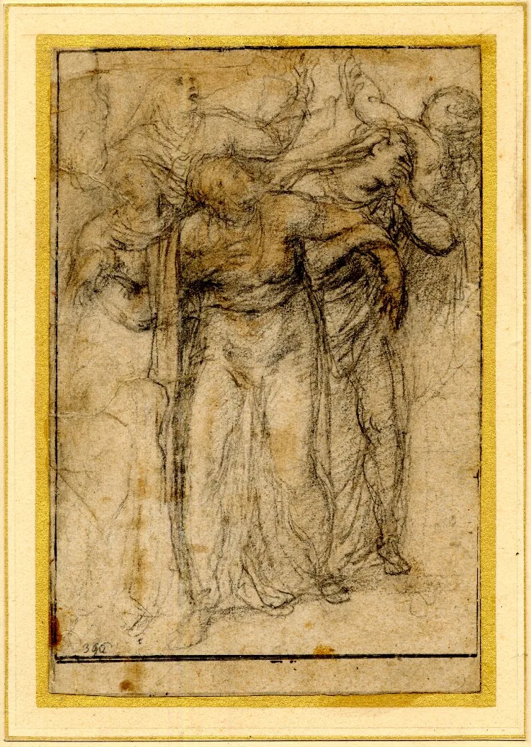 The Holy Women at the foot of the Cross