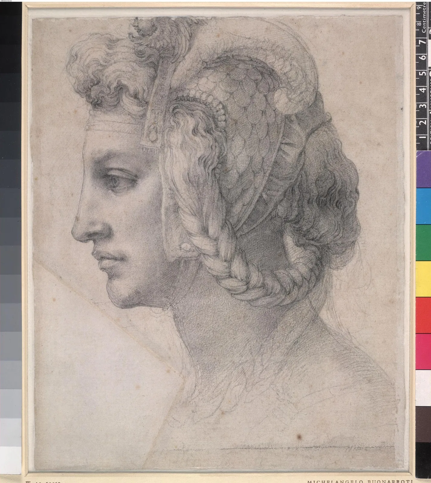 Ideal head of a woman