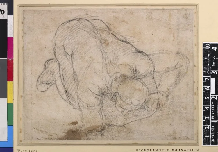 Kneeling Figure