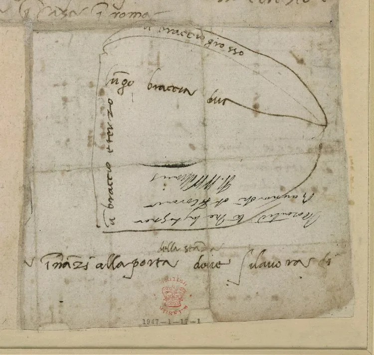 Parts of the lower story of the Julius monument
