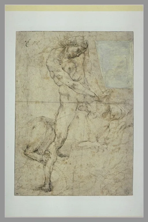 Hercule et le lion de Némée