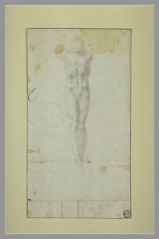 Etude pour un Christ en croix