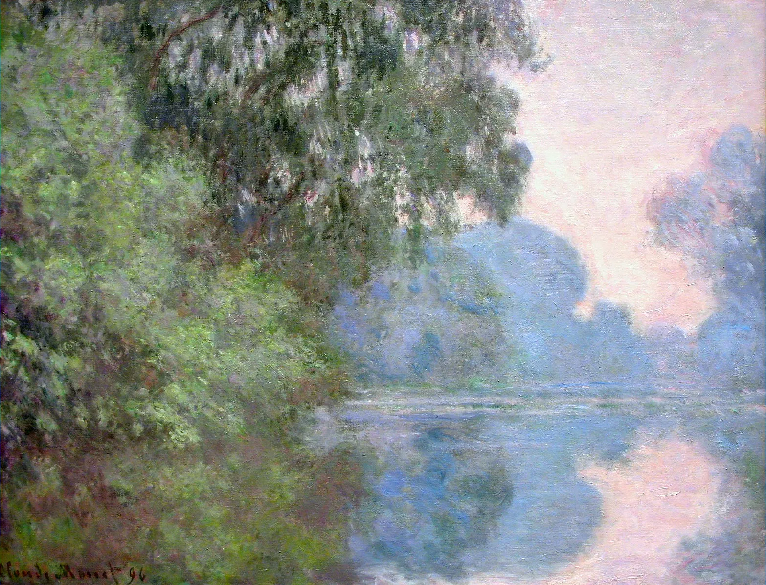 Morning on the Seine near Giverny