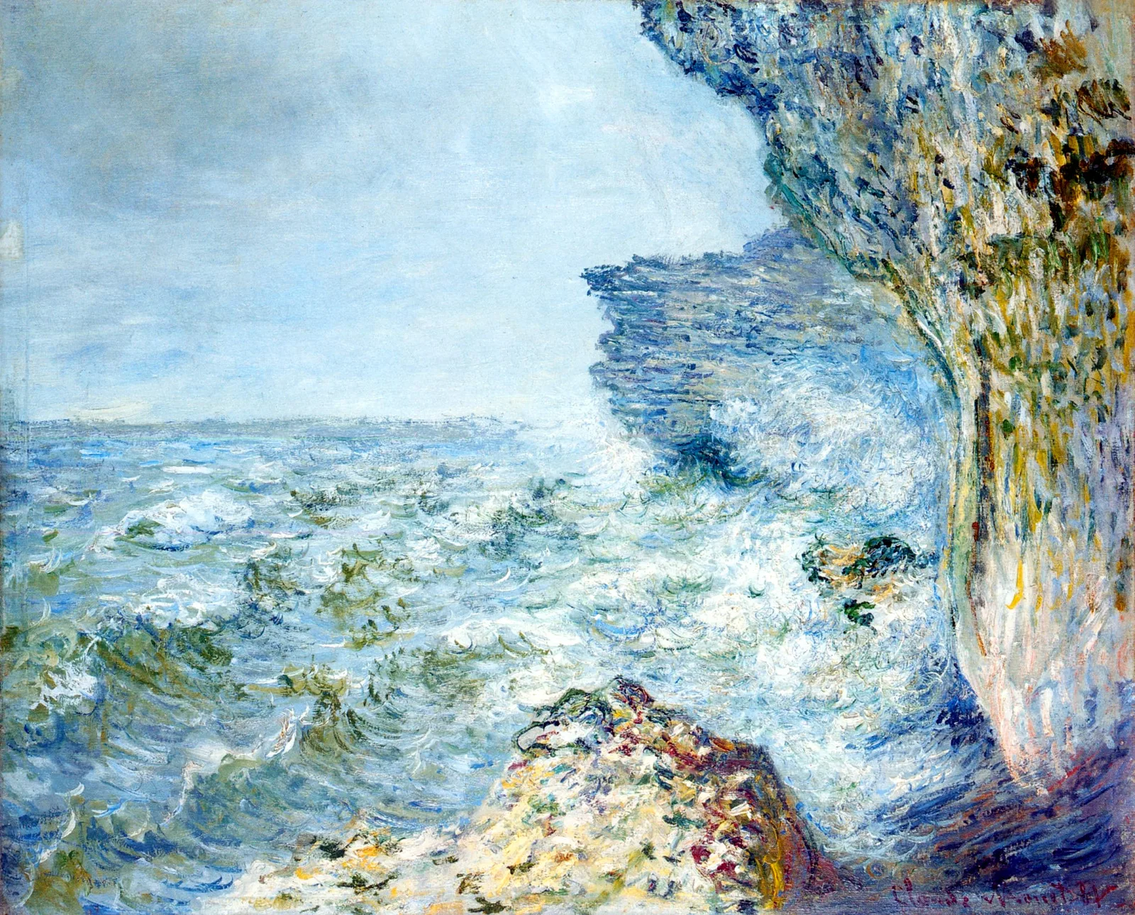 The Sea at Fecamp (No. 2)