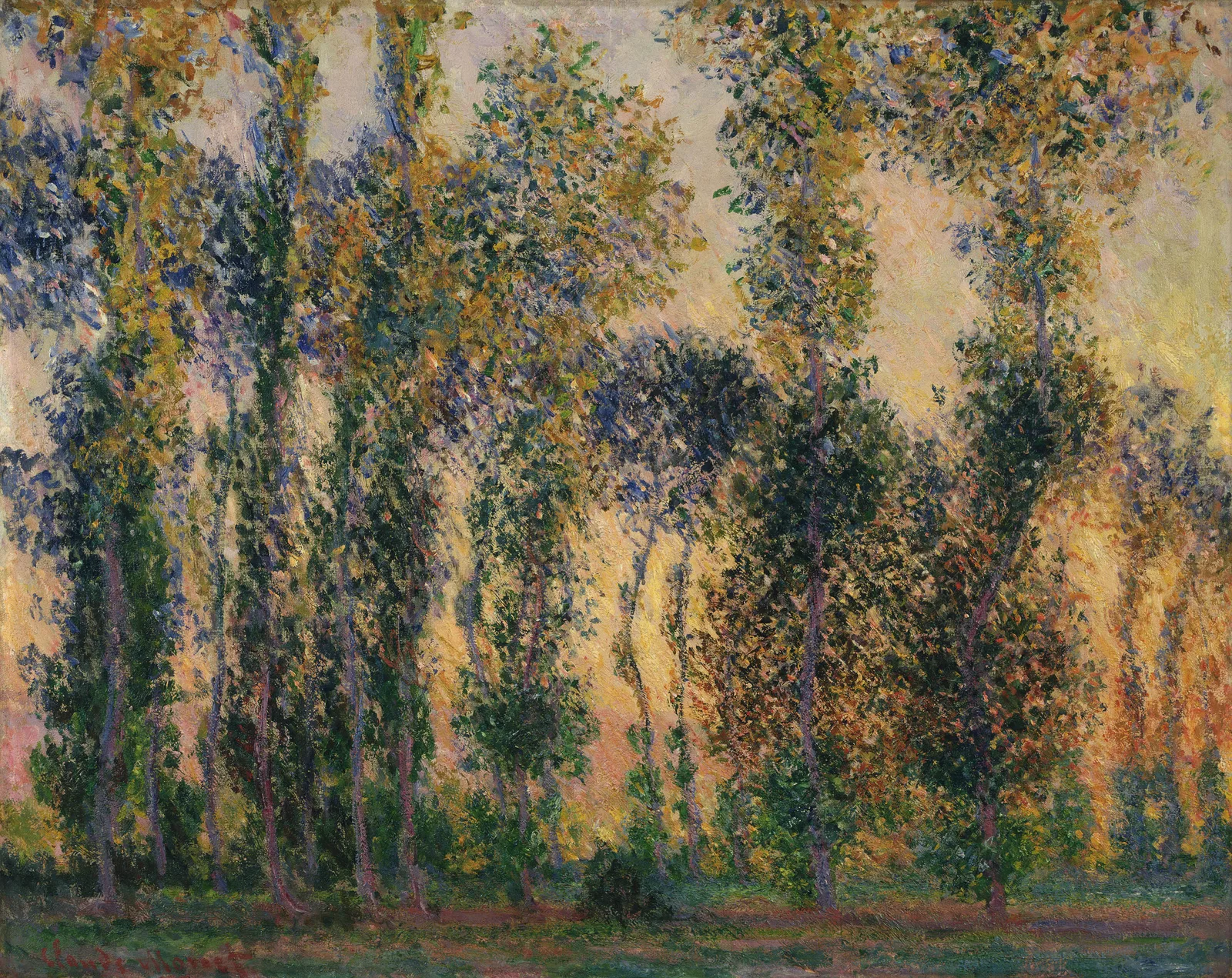 Poplars at Giverny (No. 2)